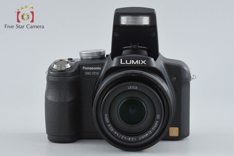 Panasonic LUMIX DMC-FZ18 Black 8.1 MP Digital Camera