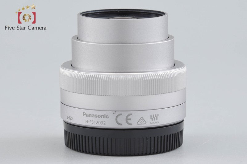 Panasonic LUMIX G VARIO 12-32mm f/3.5-5.6 ASPH. MEGA O.I.S. H-FS12032 Silver