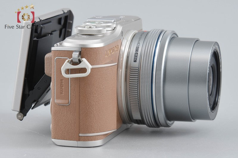 "Count 587" Olympus E-PL9 Brown 16.1 MP Mirrorless Camera 14-42 Lens