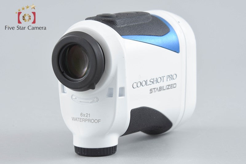 Nikon COOLSHOT PRO STABILIZED White Laser Rangefinder for Golf