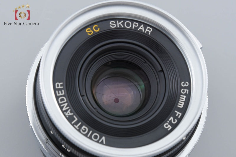 Voigtlander SC SKOPAR 35mm f/2.5 for Nikon S Mount