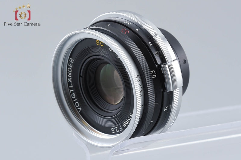 Voigtlander SC SKOPAR 35mm f/2.5 for Nikon S Mount