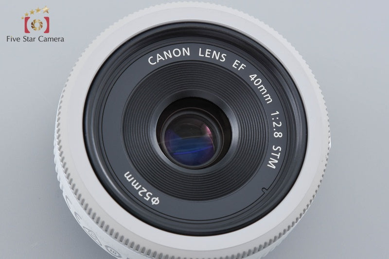 Canon EF 40mm f/2.8 STM White