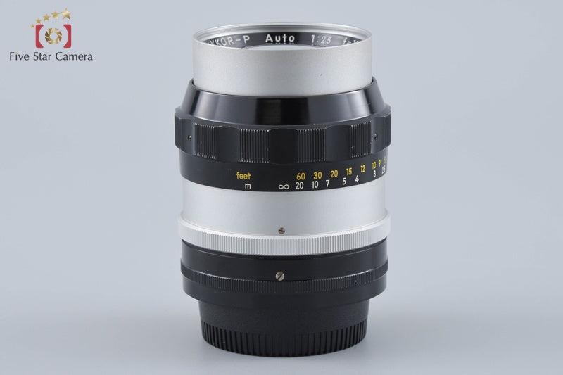Nikon NIKKOR-P Auto 105mm f/2.5 Non Ai Lens
