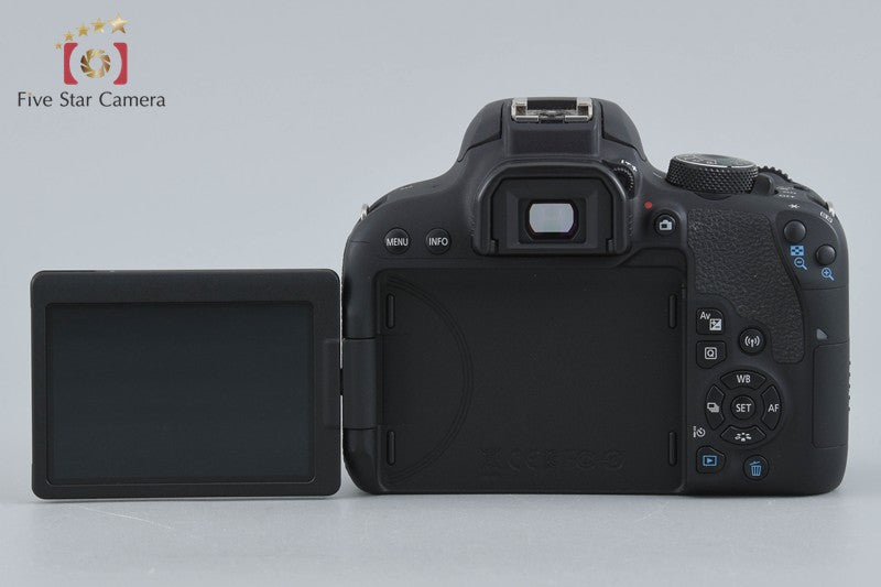 "Count 751" Canon EOS Kiss X9i / Rebel T7i / 800D 24.2 MP DSLR 18-55 55-250 Lens