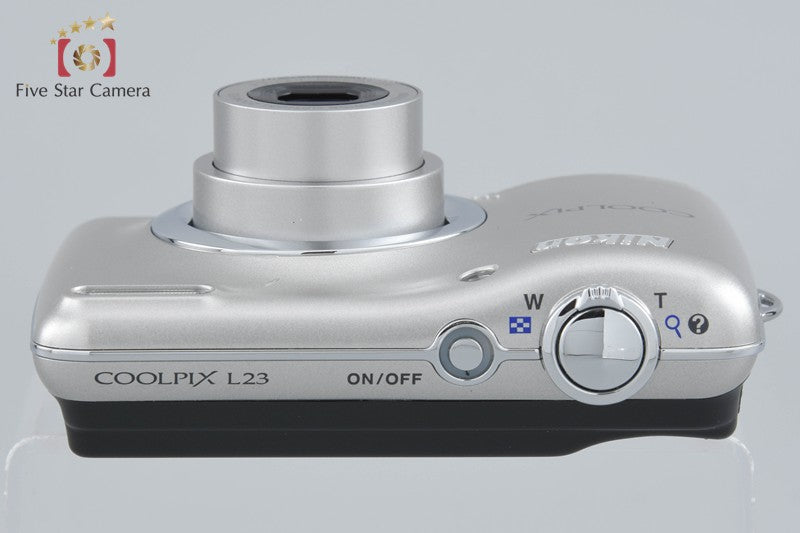 Nikon COOLPIX L23 Silver 10.1 MP Digital Camera