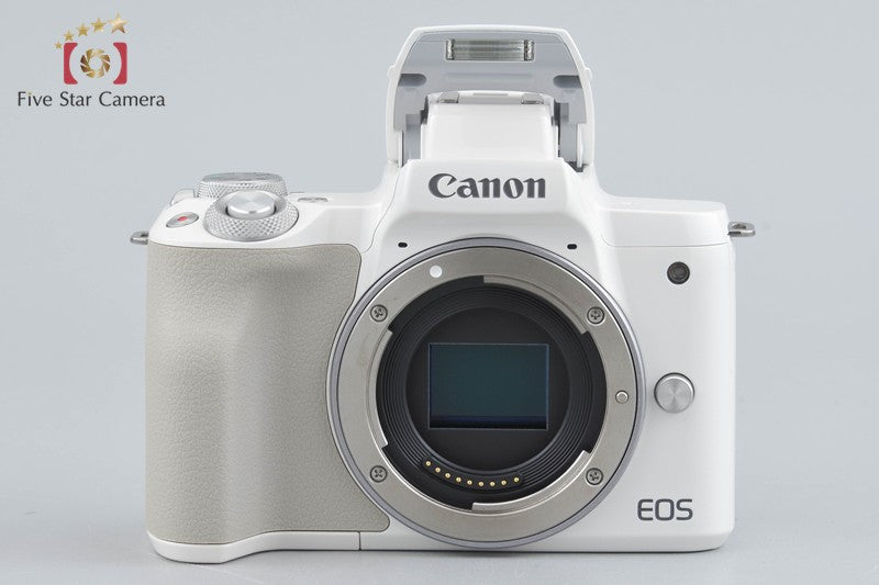 "Count 1,000" Canon EOS Kiss M / M50 White 24.0 MP Digital Mirrorless Camera
