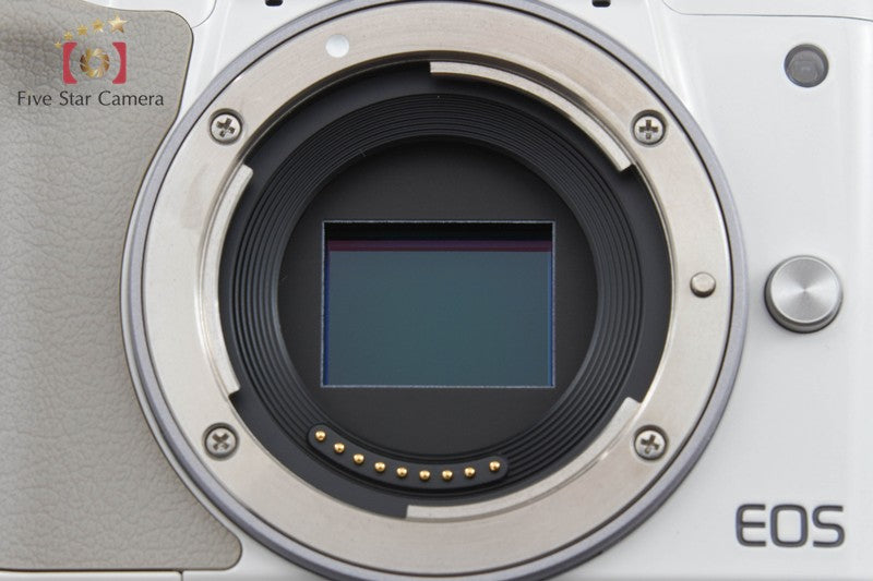 "Count 1,000" Canon EOS Kiss M / M50 White 24.0 MP Digital Mirrorless Camera