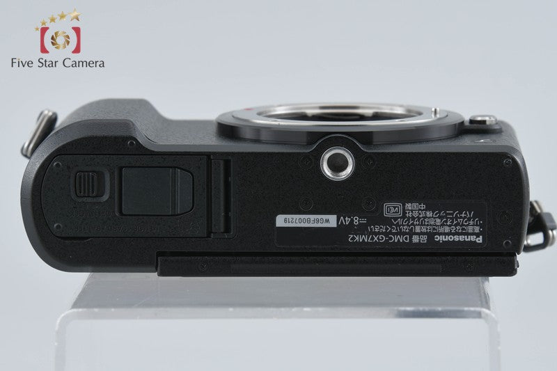 "Count 2,757" Panasonic LUMIX DMC-GX7MK2 Black 16.0 MP Digital Mirrorless Camera