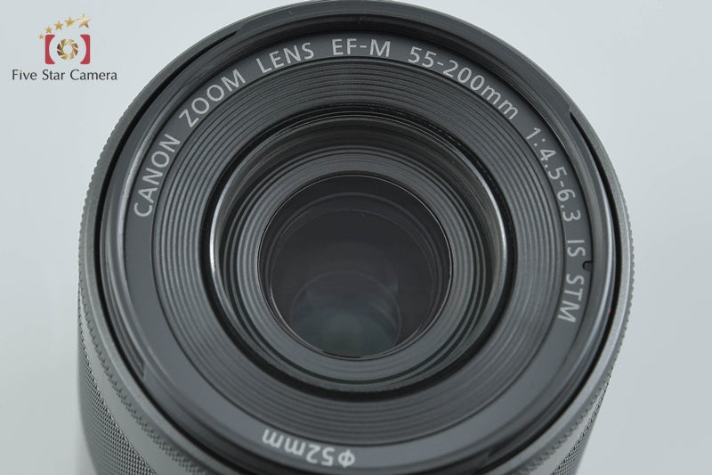Canon EF-M 55-200mm f/4.5-6.3 IS STM Black