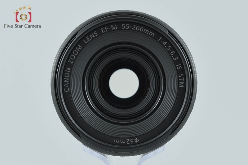 Canon EF-M 55-200mm f/4.5-6.3 IS STM Black