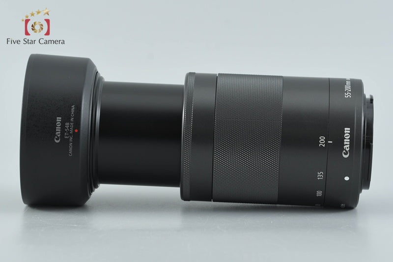 Canon EF-M 55-200mm f/4.5-6.3 IS STM Black