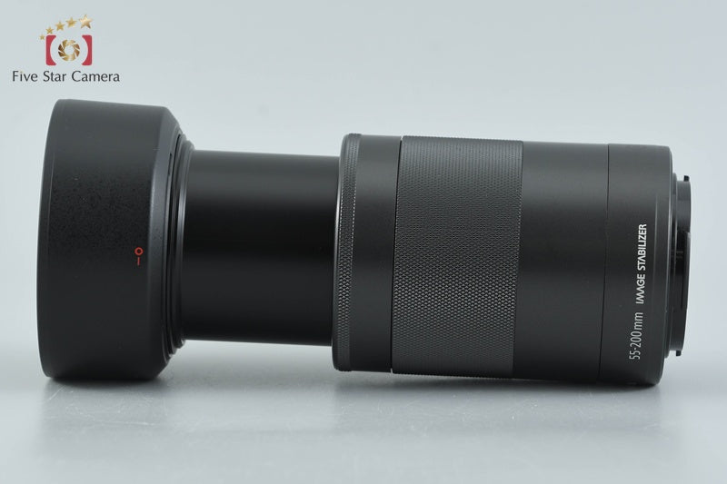 Canon EF-M 55-200mm f/4.5-6.3 IS STM Black