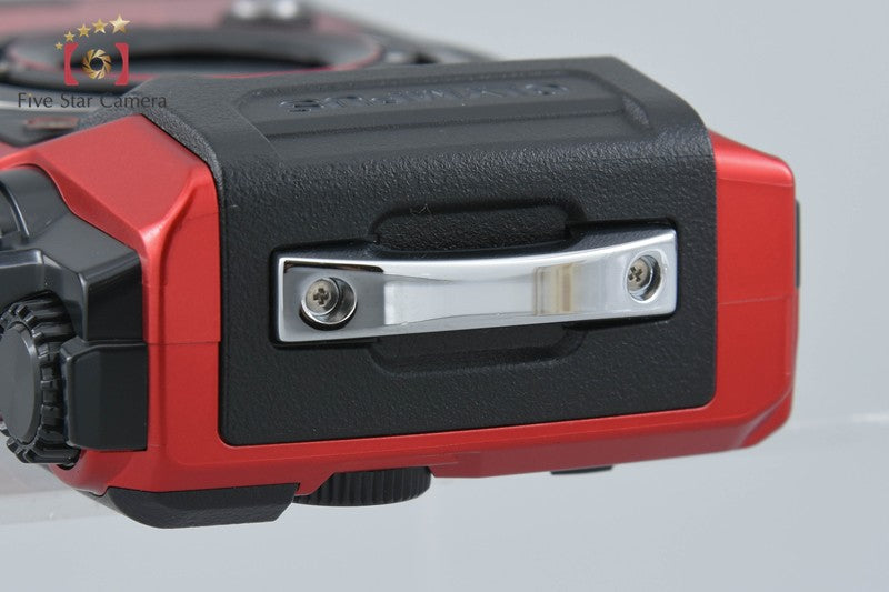 "Count 162" Olympus Tough TG-6 Red 12.0 MP 15m Waterproof Digital Camera