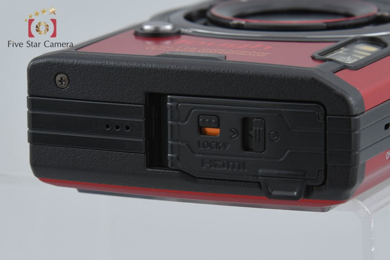 "Count 162" Olympus Tough TG-6 Red 12.0 MP 15m Waterproof Digital Camera