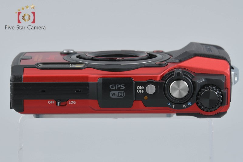 "Count 162" Olympus Tough TG-6 Red 12.0 MP 15m Waterproof Digital Camera