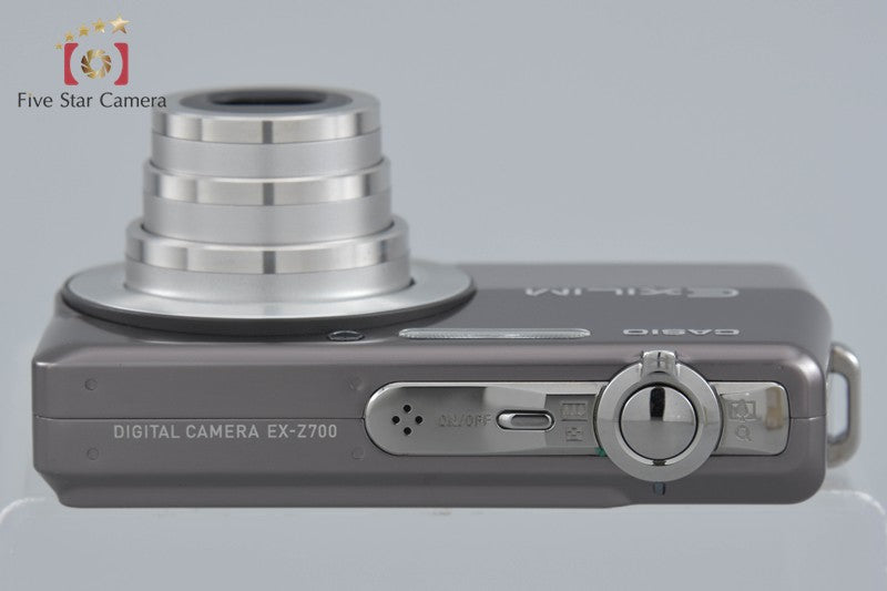 CASIO EXILIM EX-Z700 Gray 7.2 MP Digital Camera