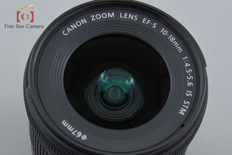 Canon EF-S 10-18mm f/4.5-5.6 IS STM