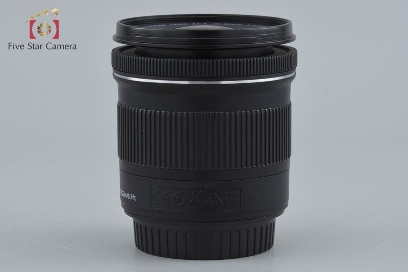 Canon EF-S 10-18mm f/4.5-5.6 IS STM