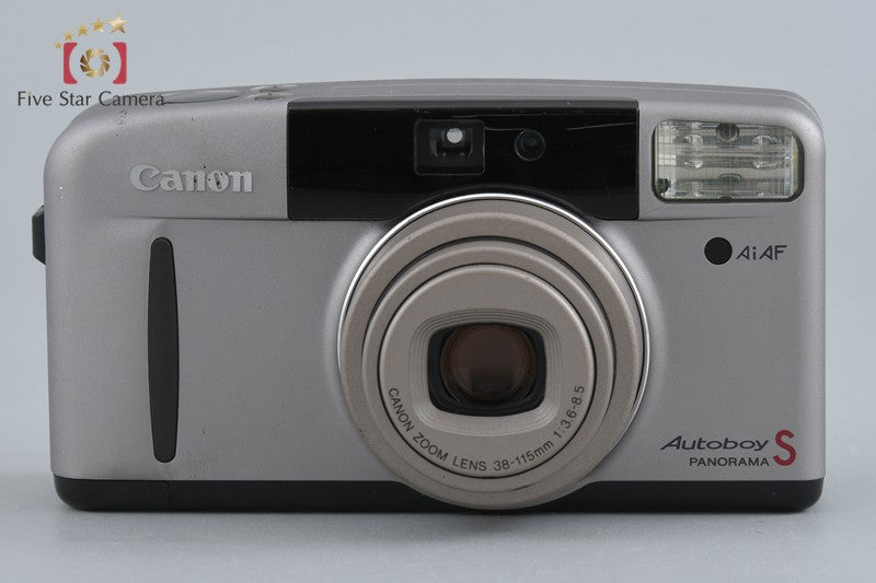 Canon Autoboy S PANORAMA Greige Titanium 35mm Point & Shoot Film Camera