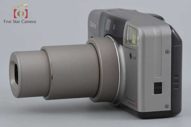 Canon Autoboy S PANORAMA Greige Titanium 35mm Point & Shoot Film Camera