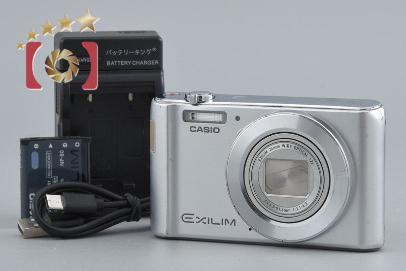 Casio EXILIM EX-ZS180 Silver 16.1 MP Digital Camera