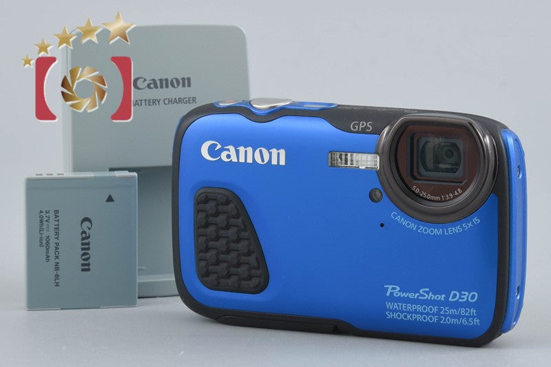 Canon PowerShot D30 12.1 MP Digital Camera