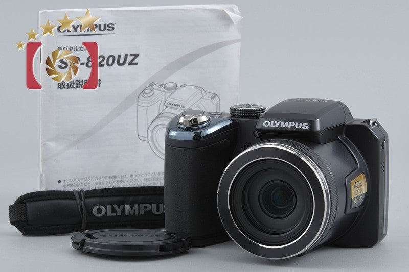 Olympus Stylus SP-820UZ Black 14.0 MP Digital Camera