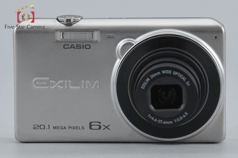 Casio EXILIM EX-ZS35 Silver 20.1 MP Digital Camera w/ Box