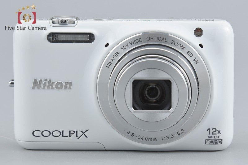 Nikon COOLPIX S6600 Natural White 16.0 MP Digital Camera