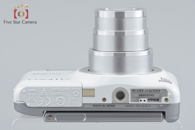 Nikon COOLPIX S6600 Natural White 16.0 MP Digital Camera