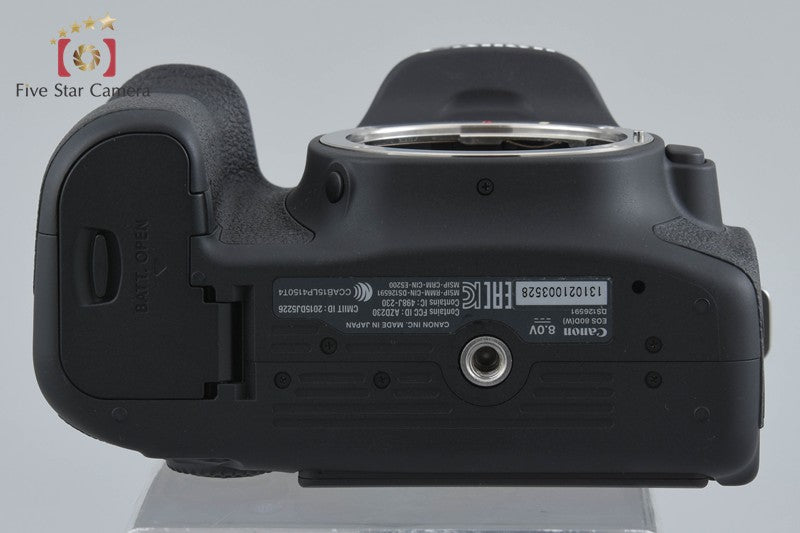 "Shutter count 569" Canon EOS 80D 24.2 MP Digital SLR Camera Body