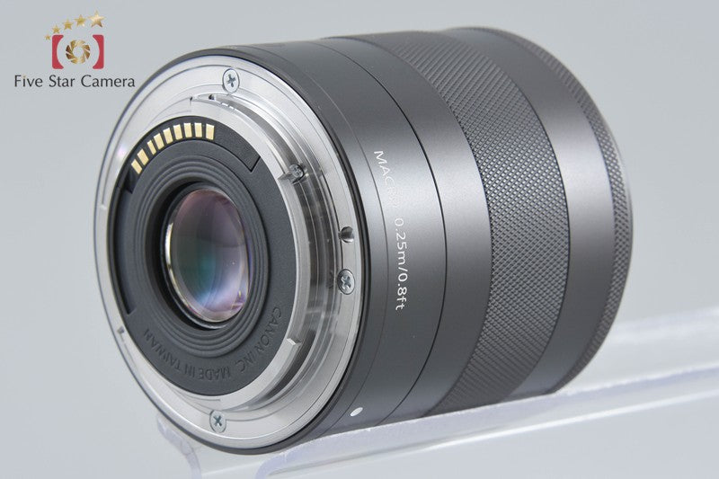 Canon EOS M White 18.0 MP Digital Mirrorless Camera EF-M 18-55 IS STM Lens
