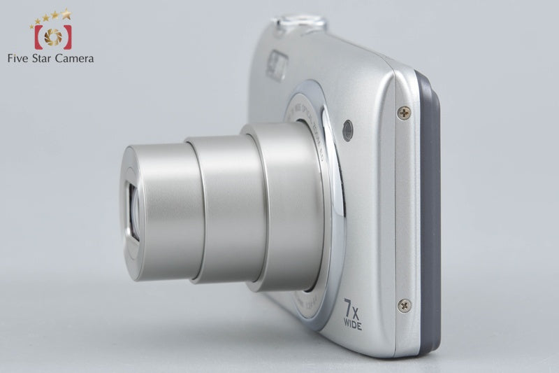 Nikon COOLPIX S3400 Crystal Silver 20.1 MP Digital Camera