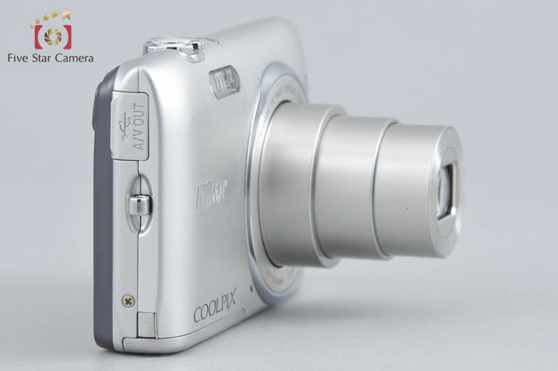 Nikon COOLPIX S3400 Crystal Silver 20.1 MP Digital Camera
