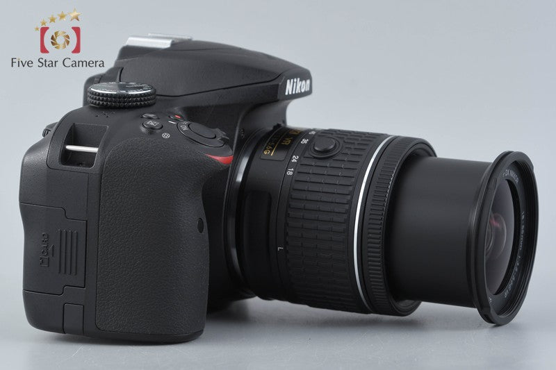 "Count 5,197" Nikon D3400 Black 24.2 MP DSLR AF-P 18-55 VR Lens