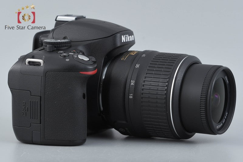 "Count 2,580" Nikon D5100 16.2 MP SLR Digital Camera 18-55 VR Lens