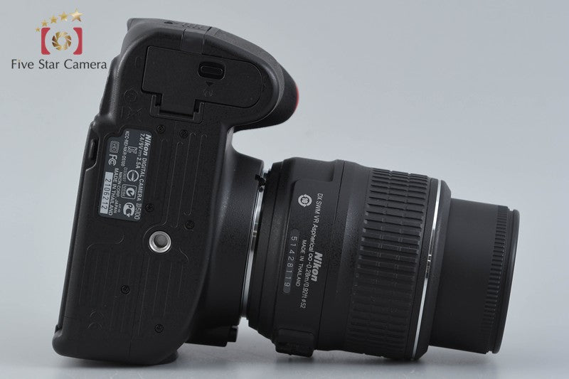 "Count 2,580" Nikon D5100 16.2 MP SLR Digital Camera 18-55 VR Lens