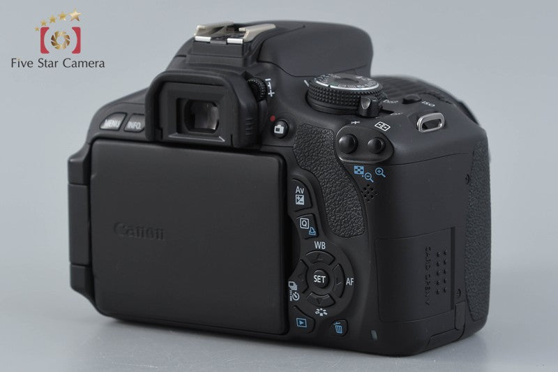 Canon EOS Kiss X5 / Rebel T3i / 600D 18.0 MP 18-55 55-250 Lenses