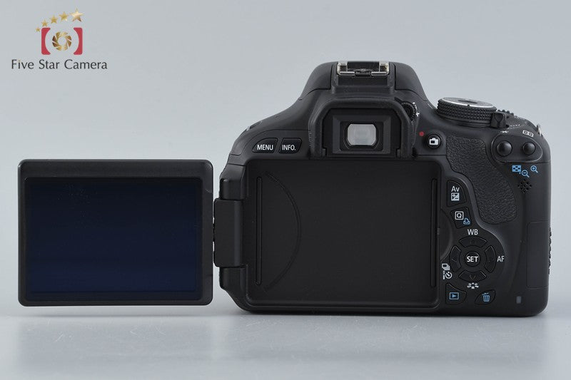 Canon EOS Kiss X5 / Rebel T3i / 600D 18.0 MP 18-55 55-250 Lenses