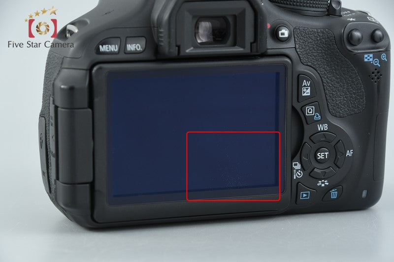 Canon EOS Kiss X5 / Rebel T3i / 600D 18.0 MP 18-55 55-250 Lenses