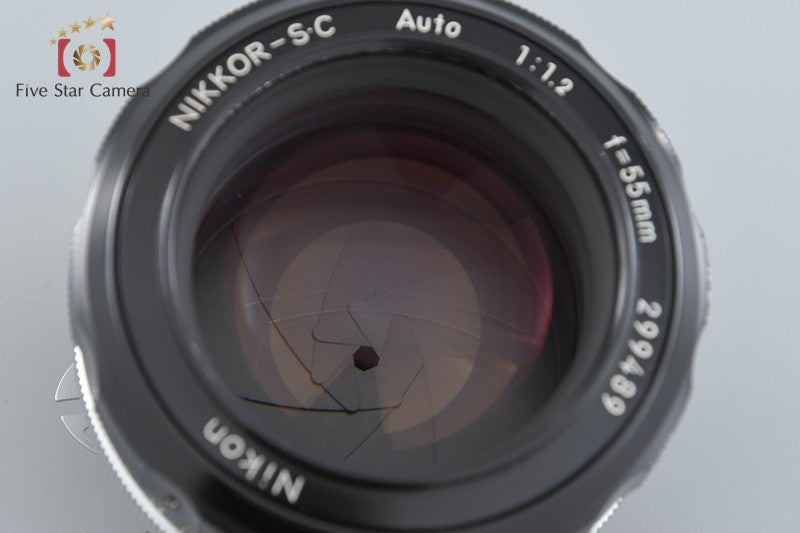 Nikon NIKKOR-S.C Auto 55mm f/1.2 Ai Converted