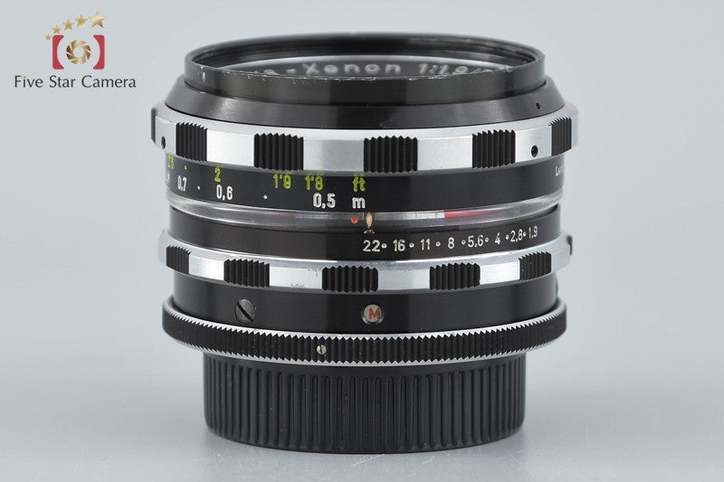 Schneider Edixa-Xenon 50mm f/1.9 M42 Mount