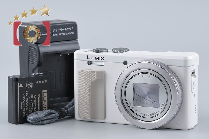 Panasonic LUMIX DMC-TZ85 White 18.1 MP Digital Camera