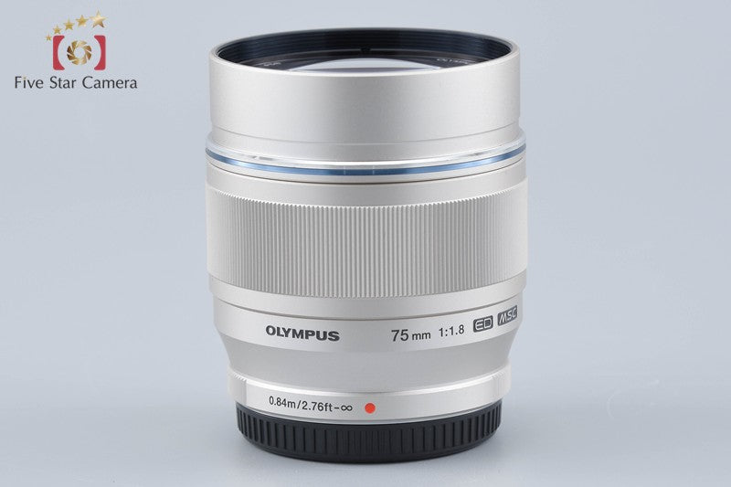 Olympus M.ZUIKO DIGITAL ED 75mm f/1.8 Silver