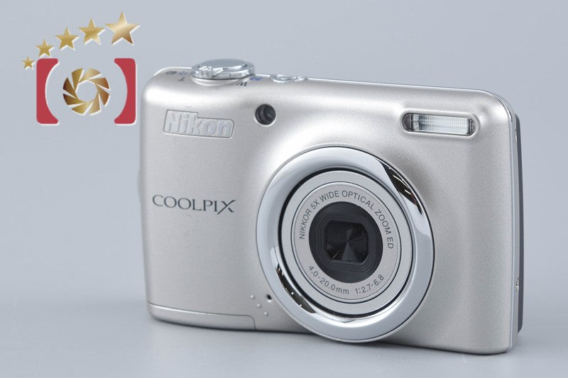 Nikon COOLPIX L23 Silver 10.1 MP Digital Camera