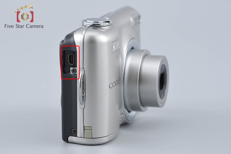 Nikon COOLPIX L23 Silver 10.1 MP Digital Camera