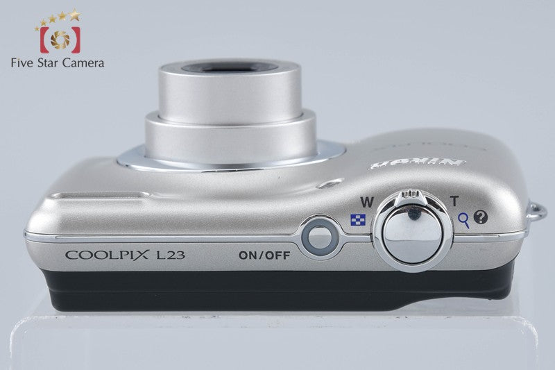 Nikon COOLPIX L23 Silver 10.1 MP Digital Camera