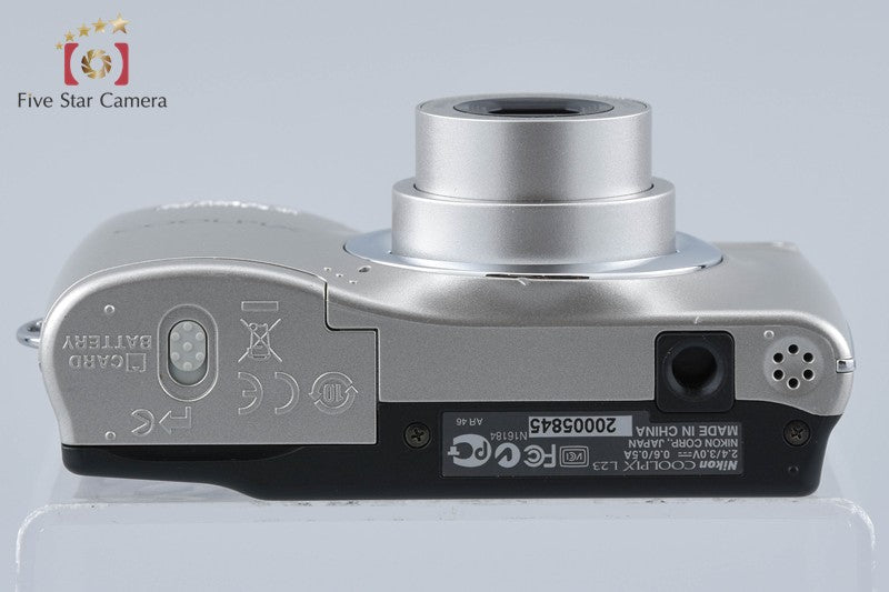 Nikon COOLPIX L23 Silver 10.1 MP Digital Camera