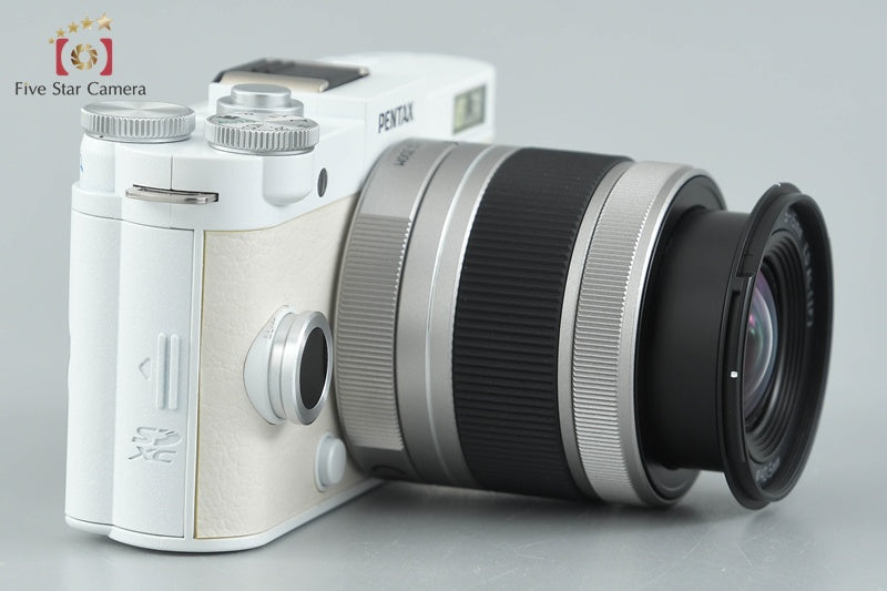 "Count 90" PENTAX Q-S1 White 12.4 MP Digital Mirrorless Camera 5-15 Lens w/ Box